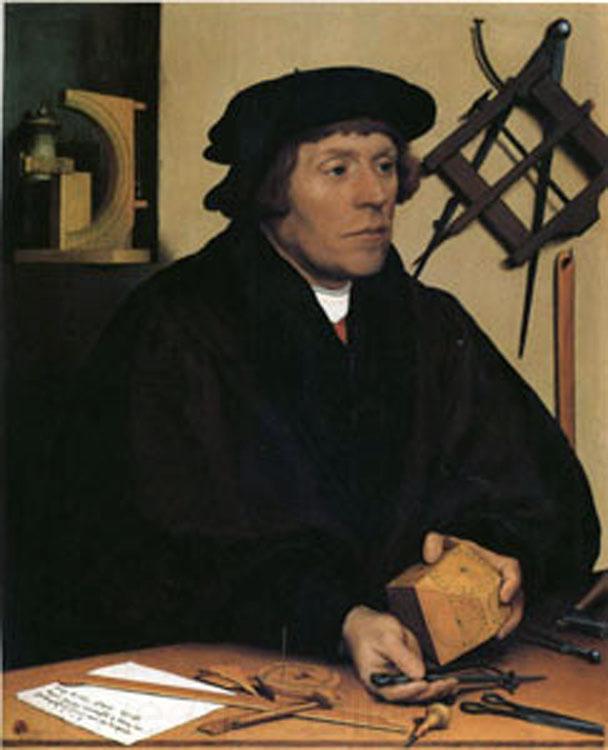 Hans Holbein Nicholas Kratzer (mk05) Spain oil painting art